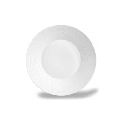 Thun 1794 karlovarský porcelán Lea talíř hluboký bílý nedekorovaný 22 cm