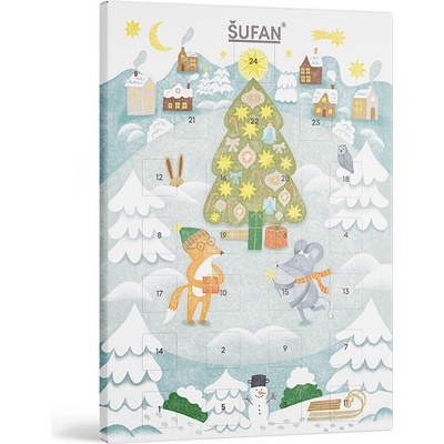 ŠUFAN s.r.o. Adventní kalendář 24 ks čokolád
