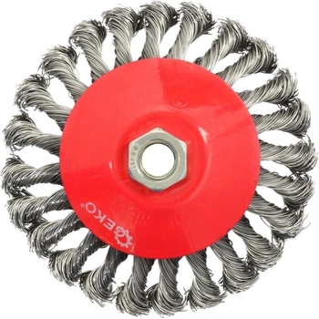 Kartáč radiální copánkový, 125 mm, M14