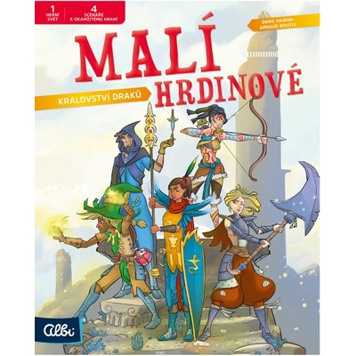 Kniha Malí hrdinové Království draků