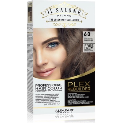 ALFAPARF Milano Il Salone Milano Plex Rebuilder перманентната боя за коса цвят 6.0 - Dark Blonde