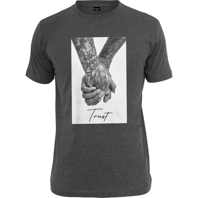 Mister Tee Мъжка тениска в тъмносив цвят Mister Tee Trust 2.0UB-MT1690-00091 - Тъмносив, размер M