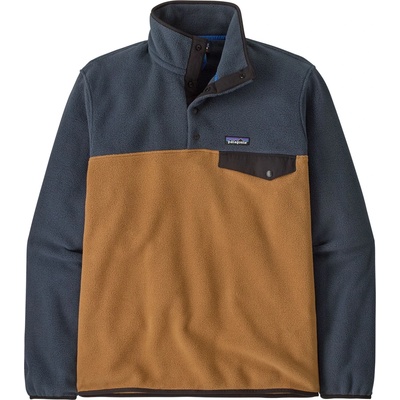 Patagonia Мъжки поларен пуловер Patagonia Lightweight Synch Snap-T P/O Fleece jumper - Deer Brown (005-4270-3512)