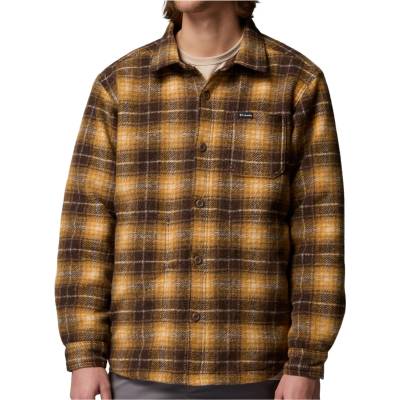 Columbia Мъжко ежедневно яке Columbia Hunter Arch Shirt Jacket Casual jacket - Tobacco / Bivy Plaid (003-3714-0311)