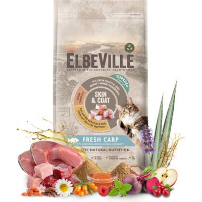 ELBEVILLE Cat Sterilised Fresh Carp 4,8 kg