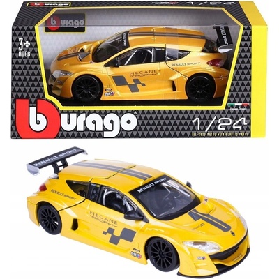 Bburago Renault Mégane Trophy Star žltá 1:24