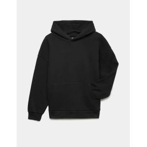 Marks & Spencer Суитшърт с качулка и високо съдържание на памук (6-16 години) Marks & Spencer черна Marks & Spencer | Cheren | Момчешки | 7-8 години