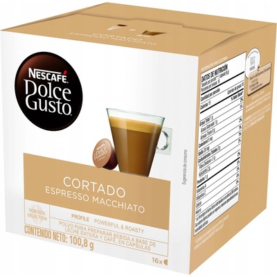 Nescafé Dolce Gusto Cortado bezkofeinové 16 ks