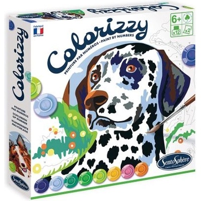 Sentosphère Творчески комплект за оцветяване с цифри - Кучета - Sentosphere (4510)