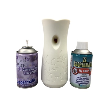 Испания Комплект за унищожаване на Мухи, Комари, Оси и др. летящи насекоми + 1 бр. zz copermatic пълнителя + ПОДАРЪК Ароматизатор и батерии (3246-906)