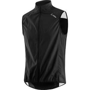 Löffler Мъжки елек за колоездене Löffler Bike Vest Comfort Fit WPM Pocket Cycling vest - Black - размер 60 (EU) (054-0253-0117)