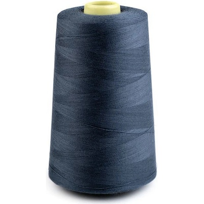 Polyesterové nitě pro overlocky i klasické šití návin 5000 yards PES 40/2 Varianta: 736 Bluesteel, Balení: 1 ks