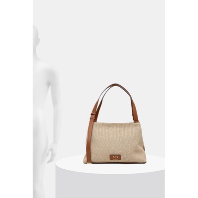 Giorgio Armani шопинг чанта дамска от сплетена материя (XW002603.AF22683)