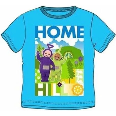 chlapecké bavlněné tričko Teletubbies modrá