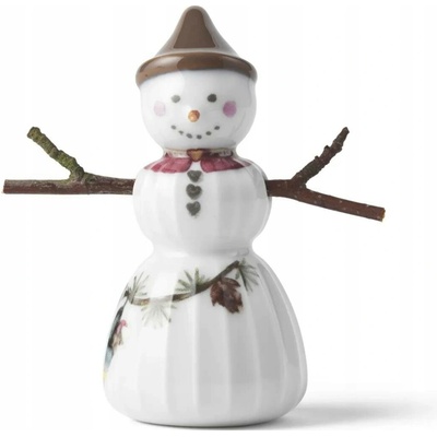 Kähler Design Hammershøi Snowman vánoční figurka bílá