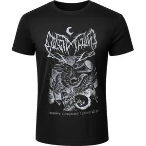 Plastic head мъжка тениска leviathan - conspiracy seraph - черна - plastic head - ph11612