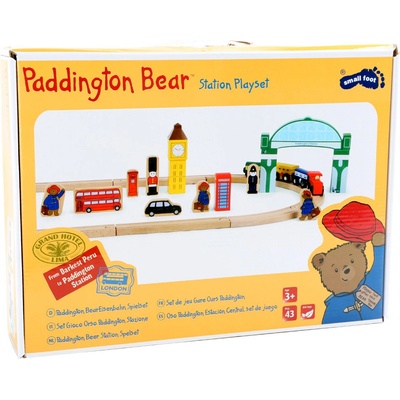 Small Foot Drevené vláčikodráha Paddington 43 dielov
