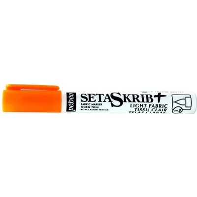 Pebeo Setaskrib Marker svetlý textil fixky na textil 472 Fluorescent orange