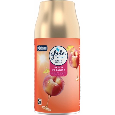 Glade automatický osviežovač vzduchu Peach Paradise náhradná náplň 269 ml