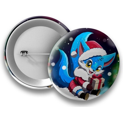 Animerch Placka Smol Haruki X-MAS 2024 - 50 mm – Zboží Dáma