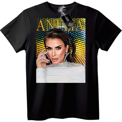 NOONEBRAND Тениска Анелия - XS, Black