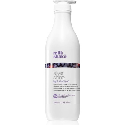 Milk Shake Silver Shine šampón pre šedivé a blond vlasy light 1000 ml