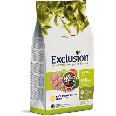 Exclusion Adult Chicken Medium Breed 3 kg