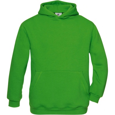 BC dětská mikina Hooded kids středně zelená
