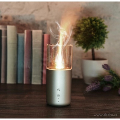 Aromiqa přenosný USB aroma difuzér LED osvětlení & časovač sonická technologie