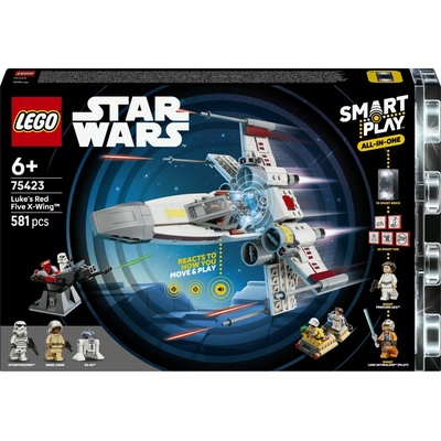 LEGO® Star Wars 75423 Interaktivní X-Wing Červená Pětka Luka Skywalkera