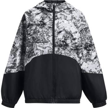 Under Armour Яке с качулка Under Armour Woven FZ Jacket-BLK 1371095-003 Размер YXS