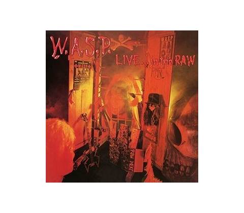 WASP - LIVE IN THE RAW CD