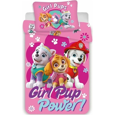 BrandMac obliečky Tlapková patrola Girl Pup Power! 40 x 60 100 x 135 cm