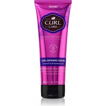 HASK Curl Care definujúci krém pre vlnité a kučeravé vlasy 198 ml