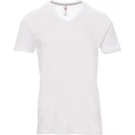 PAYPER v-neck 000103-0026 / Мъжка тениска с къс ръкав и v-образно деколте - бяла xxxl (0001030026000003xl)