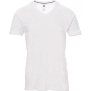 PAYPER v-neck 000103-0026 / Мъжка тениска с къс ръкав и v-образно деколте - бяла xxxl (0001030026000003xl)