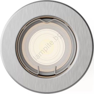 Philips - LED RGBW димируемо вградено осветително тяло PERIDOT 1xGU10/6, 5W/230V сребристо (LEDP7277)