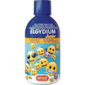 Elgydium Junior Детска флуоридна вода за уста Emoji, 7-12 години, 500 ml