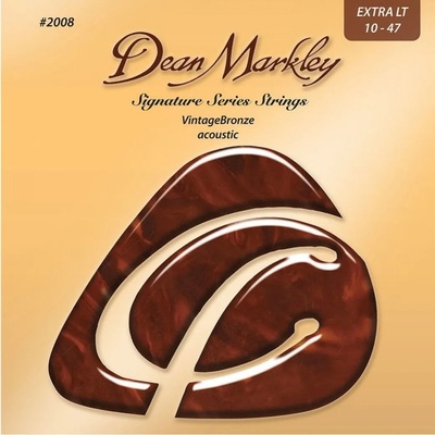 Dean Markley 2008 Vintage Bronze 10-47 Струни за акустична китара (DM2008)