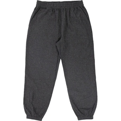 Burnside pánské flanelové kalhoty BU8810 Heather Charcoal