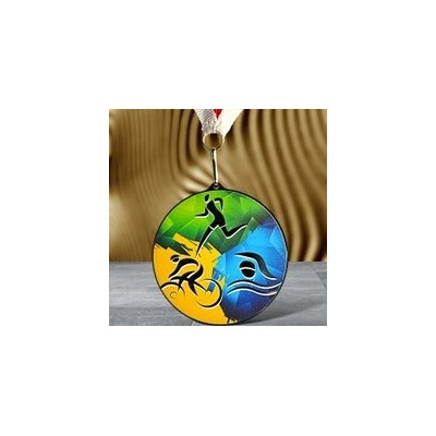 Poháry Bauer Akrylátová medaile MDABL M39 Triatlon
