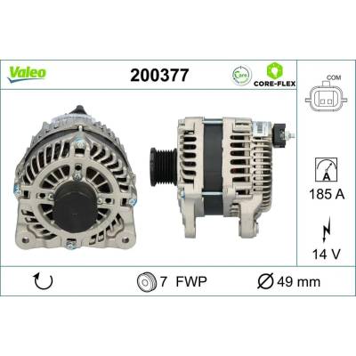 Alternátor VALEO 200377