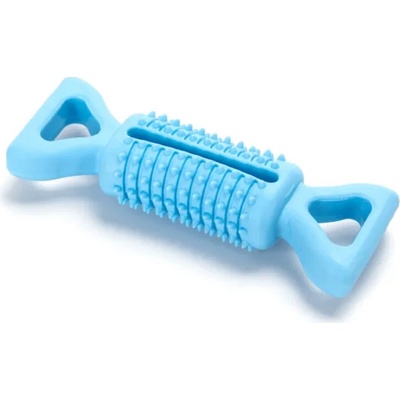 Nobleza gumená dentálna činka 13,2 cm modrá