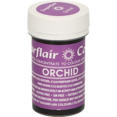 Sugarflair Colors Gélová farba Orchid Fialová 25 g