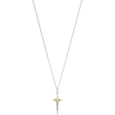 Ti Sento Сребърно дамско колие с перла и седеф Ti Sento 34034YP (34034YP)