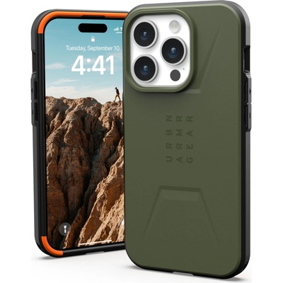 UAG Civilian MagSafe iPhone 15 Pro olive drab