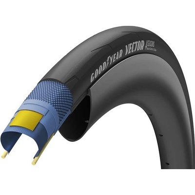 Goodyear Vector 4Seasons, Tubeless Complete 700, Black 700x32