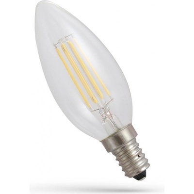 Spectrum LED LED CANDLE E-14 230V 6W COG 1800K CLEAR