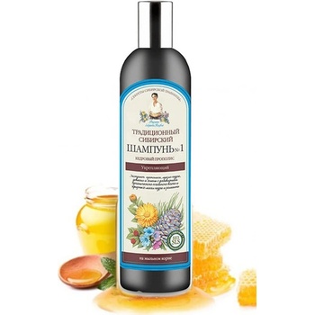 Babička Agafia Šampón na vlasy č. 1 Spevňujúci Cédrový propolis 550 ml