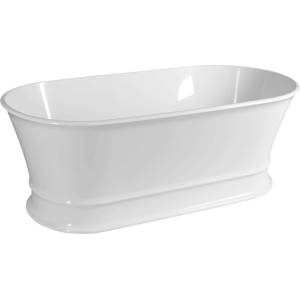 POLYSAN - Свободностояща вана Delonix, 170x84x62 см, бяла 92130 (92130)